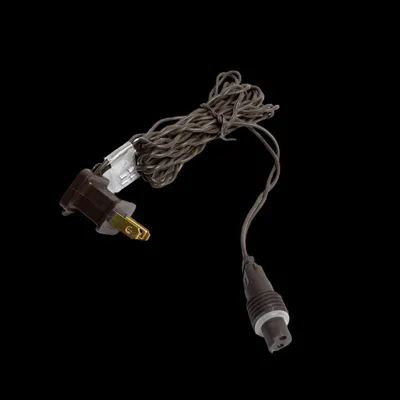 CXPC6-BR — 6′ Coaxial Power Cord – Brown