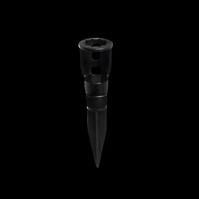 ACC9CSTK5-BK — 5″ C9 Ground Stake Circle Top – Black