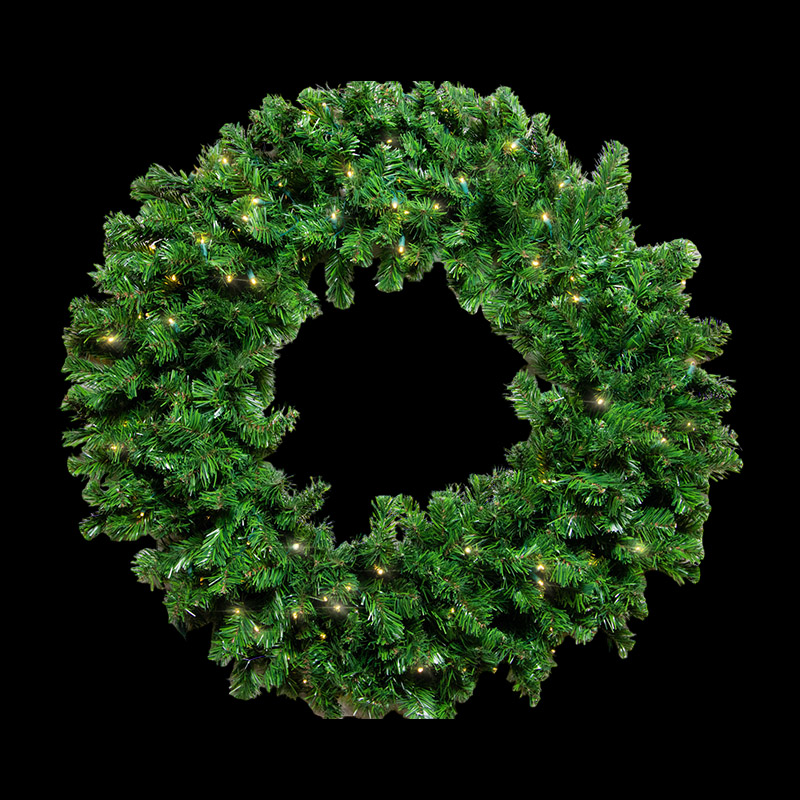 WRM-36SWW — MUSA LED Wreath 36″ – Sun Warm White