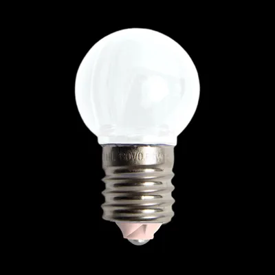 G30LEDT-PW — G30 LED Transparent Bulb – Pure White