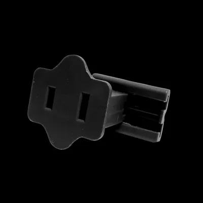 S2PLF-BK — SPT-2 Female Slide Plug – Black