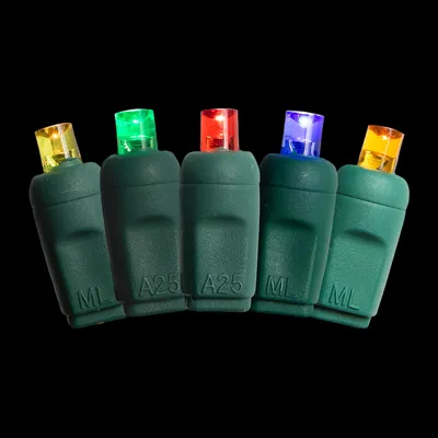 5MM70-MU4 — 70L LED 5MM 4″ Spacing – Multi (R/G/Y/B/O)