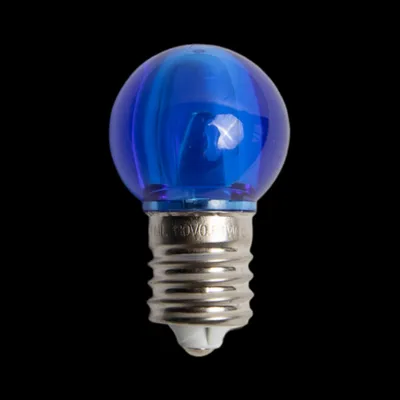 G30LEDT-BL — G30 LED Transparent Bulb – Blue