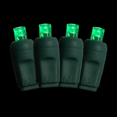 5MM100-GR6 — 100L LED 5MM 6″ Spacing – Green