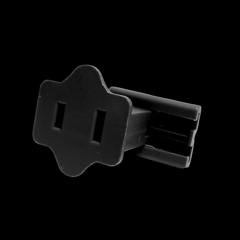 S2PLF-BK — SPT-2 Female Slide Plug – Black