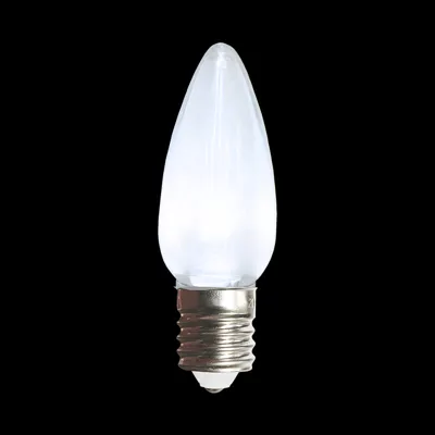 C9LEDT-CW — C9 LED Transparent Bulb Cool White