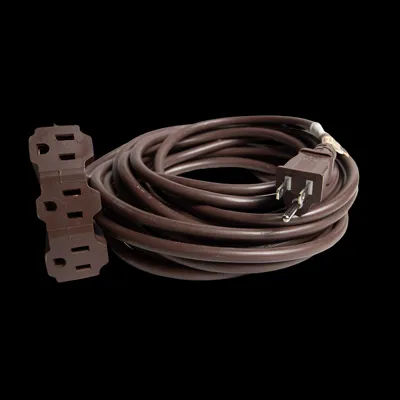 ACTTXT6-BR — 6′ Triple Tap Extension Cord – Brown