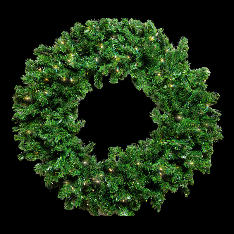 WRM-48SWW — MUSA LED Wreath 48″ – Sun Warm White
