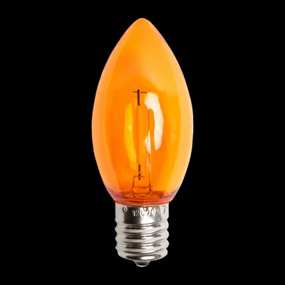 C9LEDFIL-OR — C9 LED Filament Bulb – Orange