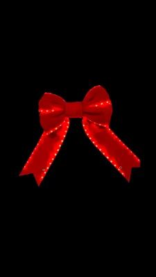 BWLTVR-36 — Prelit Red Velvet Bow – 36″