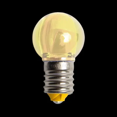 G30LEDT-SWW — G30 LED Transparent Bulb – Sun Warm White