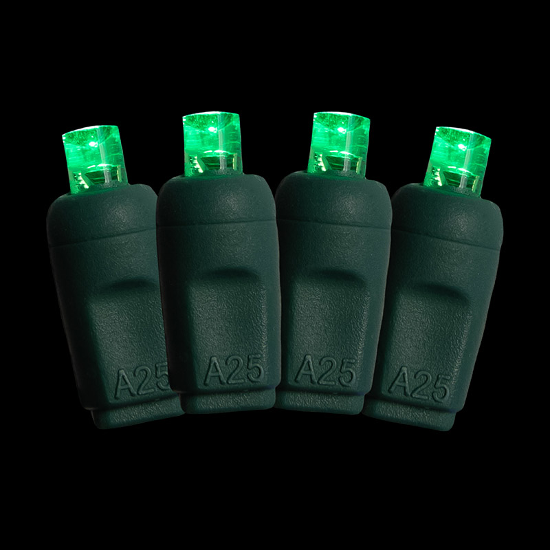 5MM50-GR6 — 50L LED 5MM 6″ Spacing – Green