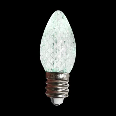C7LEDF-CW — C7 LED Faceted Bulb – Cool White