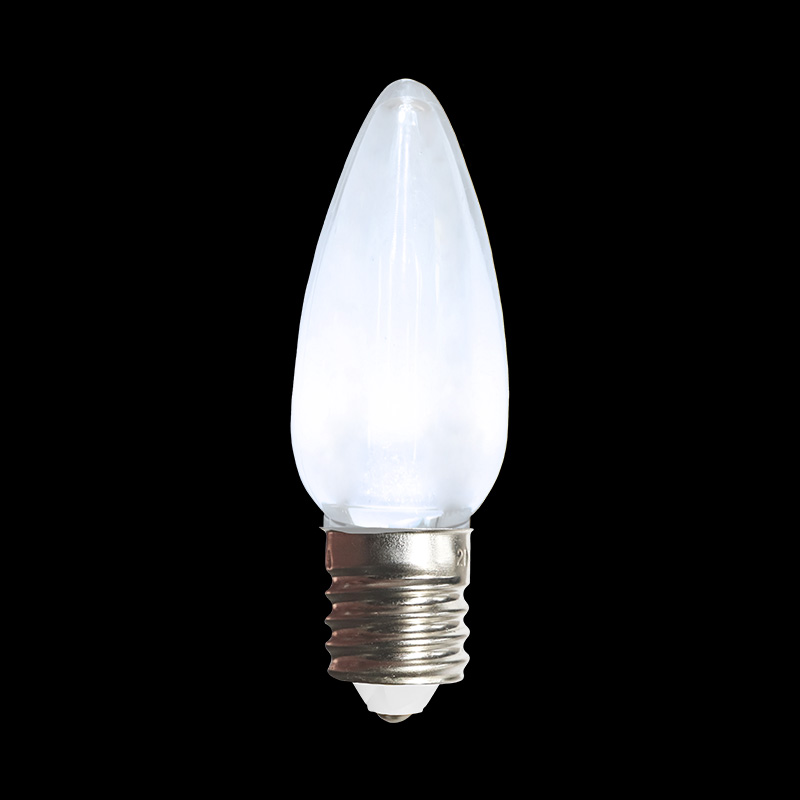 C9LEDT-CW — C9 LED Transparent Bulb Cool White