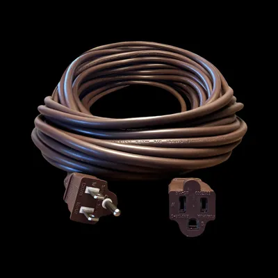 ACXT12-BR — 12′ Extension Cord – Brown