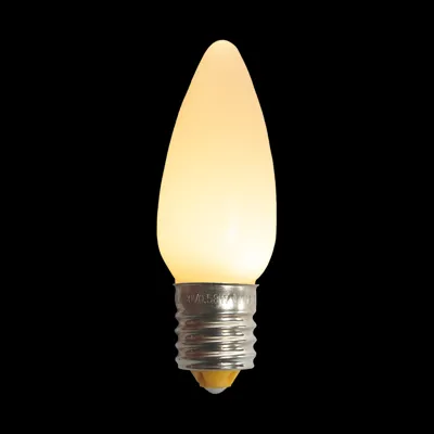 C9LEDO-SWW — C9 LED Opaque Bulb Sun Warm White