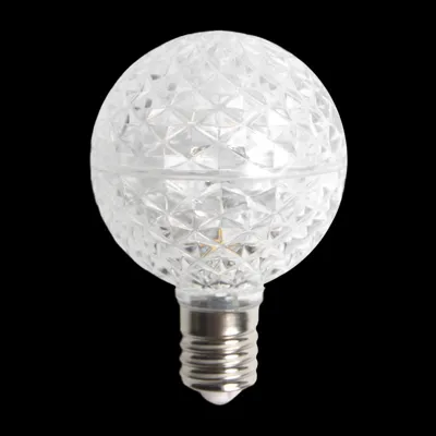 G50LEDF-PW — G50 LED Transparent Bulb – Pure White