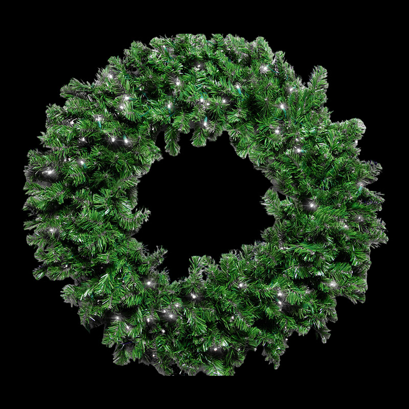 WRM-48PW — MUSA LED Wreath 48″ – Pure White