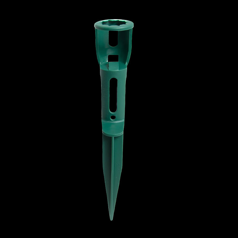 ACC9CSTK7-GR — 7″ C9 Ground Stake Circle Top – Green