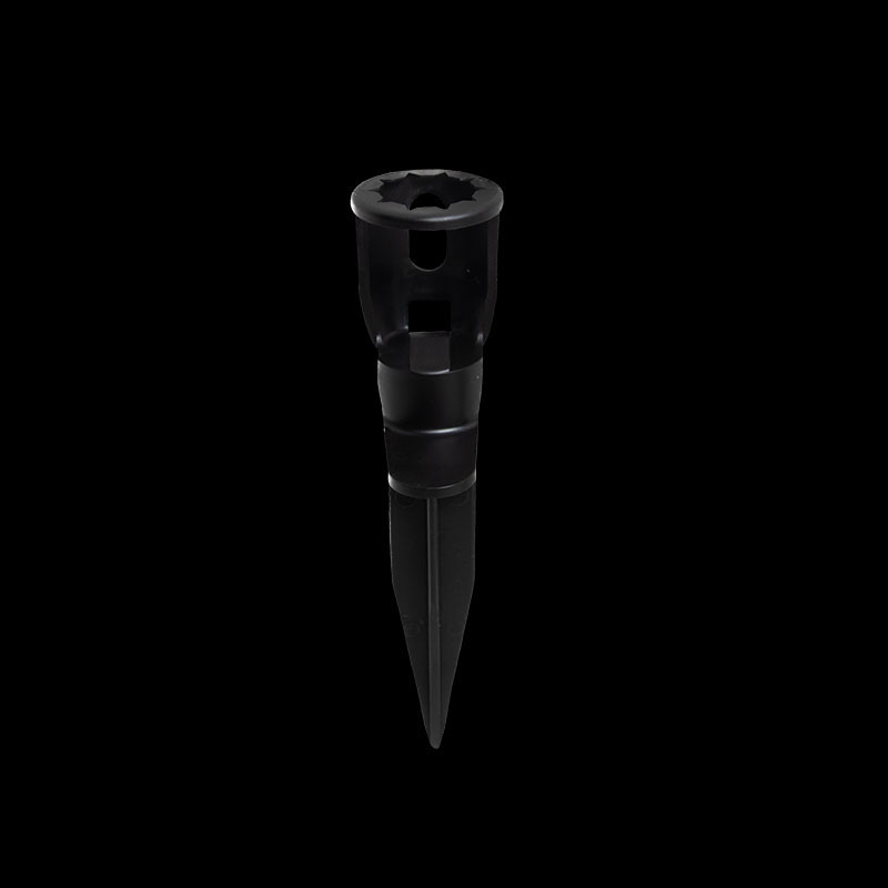 ACC9CSTK5-BK — 5″ C9 Ground Stake Circle Top – Black